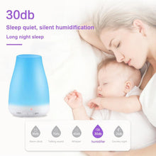Load image into Gallery viewer, Hirundo LED Multi-Colors Lights Aroma Humidifier