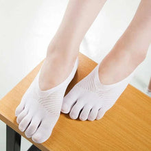 Load image into Gallery viewer, Women's Toe Socks Low Cut Five Finger Socks