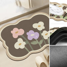 Load image into Gallery viewer, Super Absorbent Flower Non-Slip Mat
