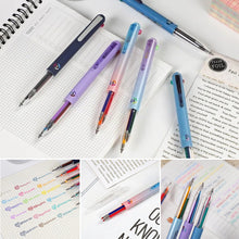 Load image into Gallery viewer, Three-Color Retractable Gel Pen
