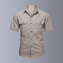 Load image into Gallery viewer, Men&#39;s Outdoor Loose Non-Iron Shirt