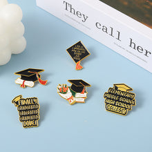 Load image into Gallery viewer, Graduation Season Metal Commemorative Pin