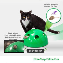 Load image into Gallery viewer, Peek-A-Boo Cat Toy