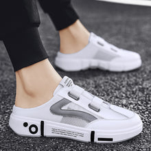 Load image into Gallery viewer, Men's Comfy Flying Woven Half Slippers