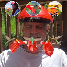 Load image into Gallery viewer, Wearable Hummingbird Feeding Mask