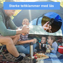 Load image into Gallery viewer, Justerbart kraftig låsegrep for tarp og skyggeduk