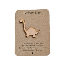 Load image into Gallery viewer, Dinosaur Wooden Sign