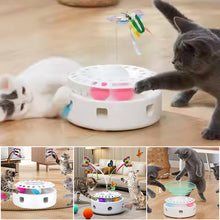 Load image into Gallery viewer, 3-in-1 Automatic Interactive Cat Toy