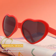 Load image into Gallery viewer, Large Oversized Womens Heart Shaped Sunglasses