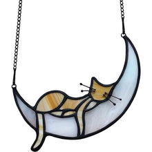Load image into Gallery viewer, Sleeping Cat On the Moon