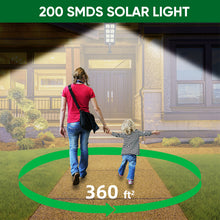 Load image into Gallery viewer, Solar-Powered Garden Light with Dual Motion and Light Sensors