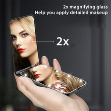 Load image into Gallery viewer, Mini LED Magnification Pocket Mirror