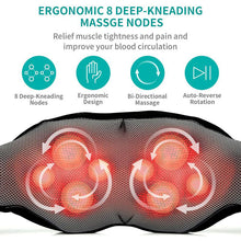 Load image into Gallery viewer, Red Light Heating Kneading Shoulder Massager