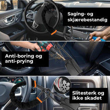 Load image into Gallery viewer, Rattlås, universell tyverisikringsenhet for bil med 2 nøkler