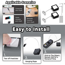 Load image into Gallery viewer, Anti-Theft Retractable Tether Box