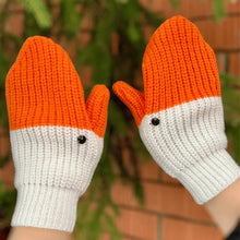 Load image into Gallery viewer, Funny Crochet Goose Mittens