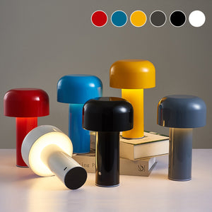 LED Creative Mushroom Rechargeable Table Lamp
