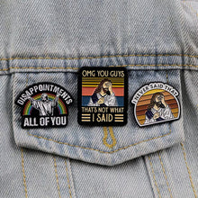 Load image into Gallery viewer, Interesting Jesus Brooch