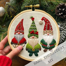 Load image into Gallery viewer, Christmas Embroidery KIT
