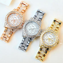 Load image into Gallery viewer, Luxury Full Diamond Water-Resistant Watch
