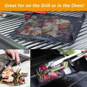 Hirundo Non-sticky Mesh Grilling Bag