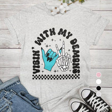 Load image into Gallery viewer, Gothic Graphic Halloween Tee