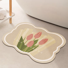 Load image into Gallery viewer, Super Absorbent Flower Non-Slip Mat