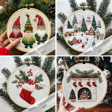 Load image into Gallery viewer, Christmas Embroidery KIT