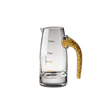 Load image into Gallery viewer, 3D Gläser med glass av isbreer Whiskyglass i krystallgullfolie