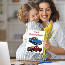 Load image into Gallery viewer, Trucks Coloring Book