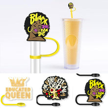 Load image into Gallery viewer, Silicone Straw Cap (8pcs)