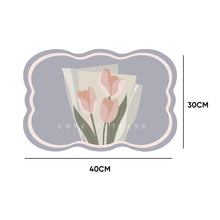 Load image into Gallery viewer, Super Absorbent Flower Non-Slip Mat