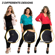 Load image into Gallery viewer, Womens High Waisted Leggings, 3 Pair Pack