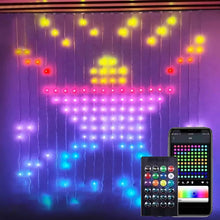 Load image into Gallery viewer, Color Waves LED Curtain Sync Lights