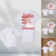 Load image into Gallery viewer, Old Row The Smokin' Meats Graphic 2 Sides T-shirt