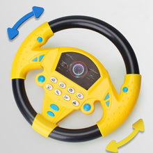 Load image into Gallery viewer, Portable Simulated Driving Steering Wheel Copilot Toy