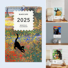 Load image into Gallery viewer, 2025 Black Cat Calendar