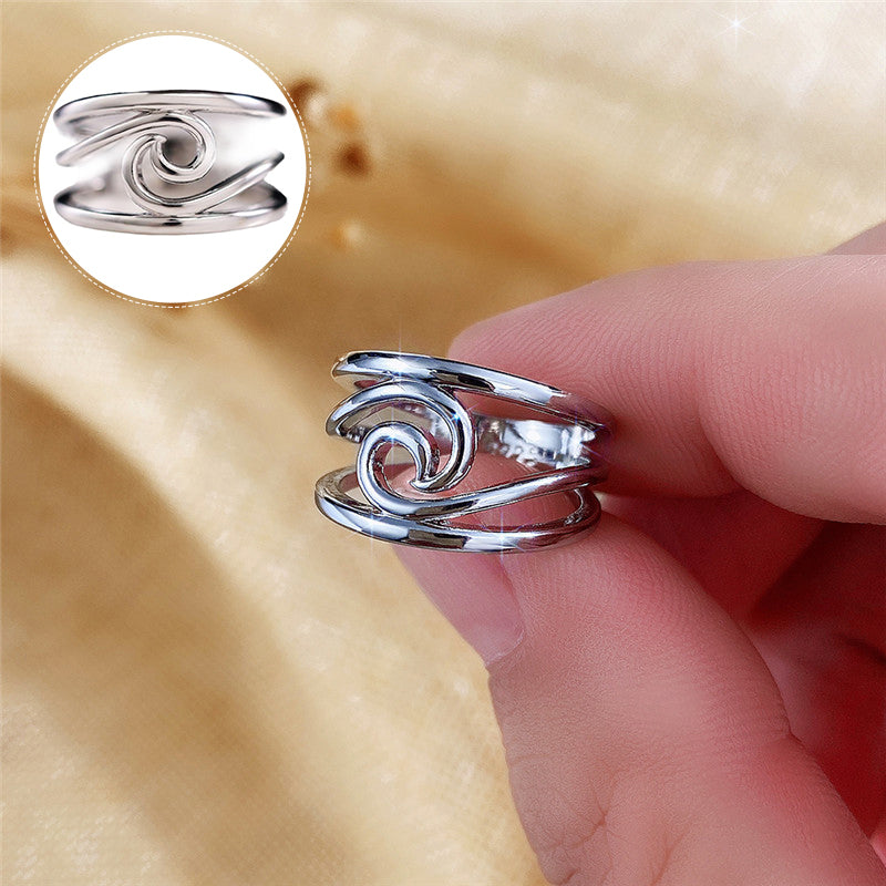 Happiness Comes In Waves Ring