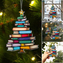 Load image into Gallery viewer, 📚✨Christmas Book Tree Ornament