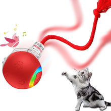 Load image into Gallery viewer, Interaktiv oppladbar ball katte- og hundeleke