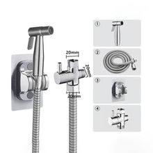 Load image into Gallery viewer, 304 stainless steel toilet spray gun set