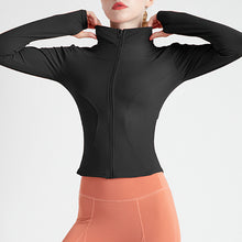 Load image into Gallery viewer, Quick-Drying Yoga Long Sleeve Jacket For Women