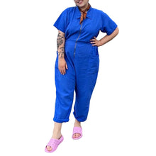Load image into Gallery viewer, Cropped Utility Jumpsuit