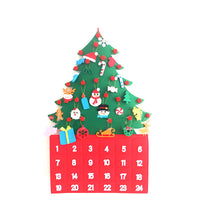 Load image into Gallery viewer, Felt Christmas Tree with Detachable Ornaments