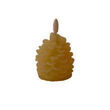 Load image into Gallery viewer, Flammeløse Pinecone stearinlys