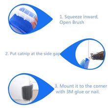 Load image into Gallery viewer, Cat Self Grooming Brush Perfect Massager Tool
