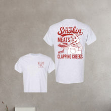 Load image into Gallery viewer, Old Row The Smokin' Meats Graphic 2 Sides T-shirt