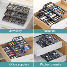 Load image into Gallery viewer, Multi-Level Expandable Smart Drawer Organizer