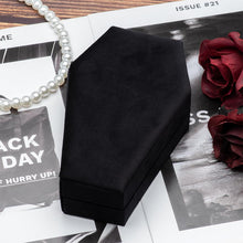 Load image into Gallery viewer, Gothic Coffin Jewelry Storage Box