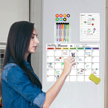 Load image into Gallery viewer, Refrigerator Magnetic Daily Calendar